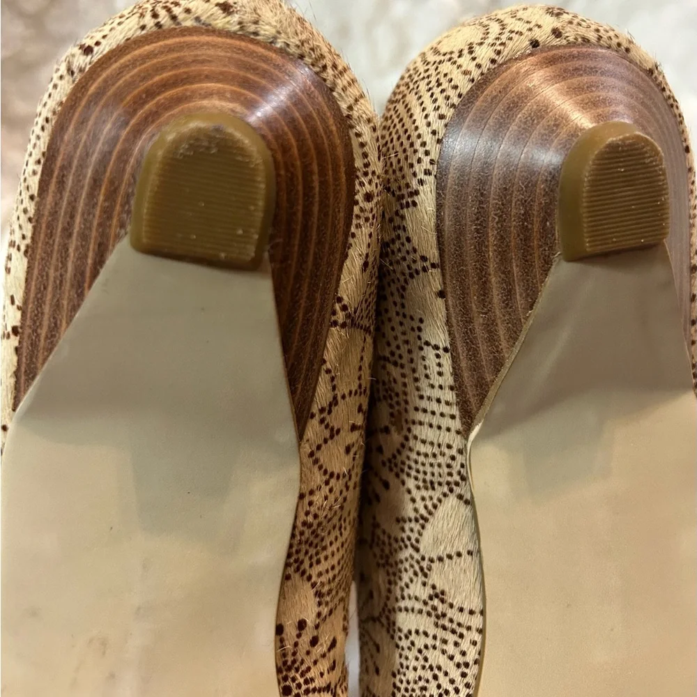 Kenzie Teren leather tweed Ballet slip on flats women’s size 8.5M - Picture 10 of 11